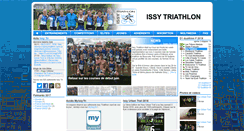 Desktop Screenshot of issytriathlon.com